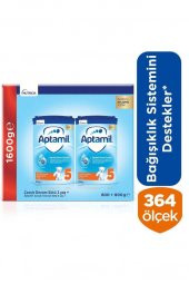 Aptamil 5 Akıllı Kutu Çocuk Devam Sütü 2+ Yaş 2 X 800 G thumbnail 1