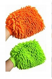 Mikrofiber Makarna Yıkama Eldiveni TURUNCU thumbnail 2