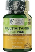 Natures Supreme Multivitamin For Men 30 Kapsül thumbnail 1
