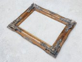 Dekoratif İşlemeli Ahşap Çerçeve 92x72 cm 009 thumbnail 2