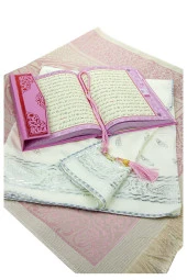 Hediyelik Kuran Seti Pembe thumbnail 1