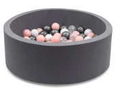 Wellgro Bubble Pop Top Havuzu Topu- Şeffaf thumbnail 3