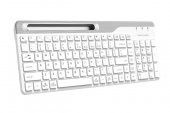 A4 Tech Fbk25 Beyaz Bluetooth+2.4G Nano Fn Multimedya Klavye thumbnail 2