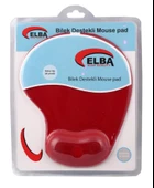 Elba K06152 Bileklikli Jel Mouse Pad Kırmızı thumbnail 2