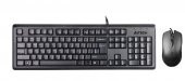 A4 Tech Kr-9276 Q Usb Fn Multimedya Klavye+Optik Kablolu Mouse Set thumbnail 1