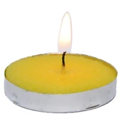 Ksmart Tea Lights Sarı Mum 5 Adet thumbnail 4