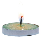 KSmart Tea Lights Yeşil Mum 5 Adet thumbnail 3