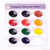 Zig Transparent Watercolor Palette Set 12 Renk thumbnail 1