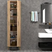 2 Kapılı 49cm Banyo Dolabı Çam - BDL0102 thumbnail 3