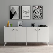 Modern Konsol Beyaz - KSL0101 thumbnail 1