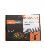 CMSOLAR Park Sensörü 18mm Beyaz Ses İkazlı (Buzerli) thumbnail 1