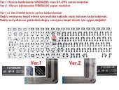Casper Nirvana mp-13a86f0-5285 Notebook Klavye (Siyah TR) Ver.1 thumbnail 1