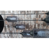 6 LI MİKA KRİSTAL CAM SARKIT AVİZE thumbnail 2