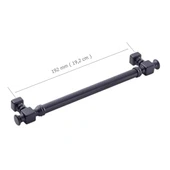 Doğanlar Dragon 192 mm Mobilya Kulp Mat Siyah thumbnail 2