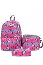 Superbag Okul Çantası 3Lü Set Unıcorn thumbnail 1