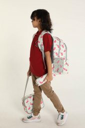 Superbag Okul Çantası 3Lü Set Flamingo thumbnail 8