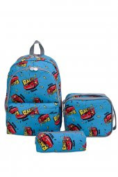 Superbag Okul Çantası 3Lü Set Racing Araba thumbnail 1