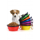 Çeşitli Katlanabilir Kedi Köpek Mama Ve Su Kabı thumbnail 4