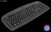 FK-142QU USB Q TR MM S�YAH KABLOLU KLAVYE thumbnail 2
