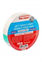 Bigpoint Çift Taraflı Bant 25 Mm X 25 M 12li Kutu thumbnail 2