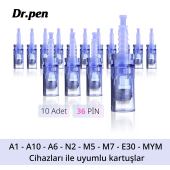Dr pen Dermapen Iğnesi Mavi (36 Iğneli -10 Adet) thumbnail 1