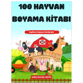 100 Hayvan Boyama Kitabı thumbnail 1