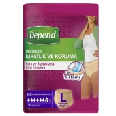 Depend Emici Külot Bayan Large 30'lu thumbnail 3