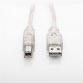 S-Link Usb2.0 1.5M Şeffaf Yazıcı Kablosu thumbnail 3