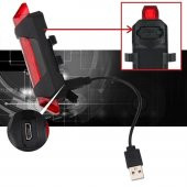 ZhlTools Usb Şarj Edilebilir Bisiklet Led Lamba thumbnail 2