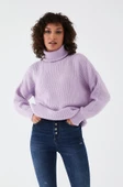 Zhlbutik Boğazlı Triko Kazak thumbnail 10