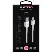 Subzero 2.8A 1Metre Usb Type-C Şarj Data Kablosu Beyaz thumbnail 2