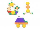 Ahşap 125 Parça Blok Eğitici Tangram Puzzle thumbnail 8