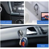 Baseus Küçük Askı Aparatı Small Shell Vehicle Hook Acggbk-01 thumbnail 4