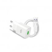 Linktech S660 Akıllı Şarj Cihazı ve Micro-Usb Data Kablosu thumbnail 1
