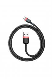 Baseus Cafule 2.4a Micro Usb 0.5 Metre Şarj Kablosu Siyah thumbnail 1