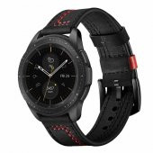 Gear S3 (22mm) KRD-19 Deri Kordon thumbnail 5