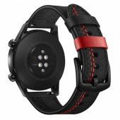 Gear S3 (22mm) KRD-19 Deri Kordon thumbnail 8