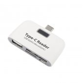 Type C Usb 3.1 Kart Okuyucu Micro Usb Sd Card Reader Çevirici thumbnail 1