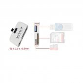 Type C Usb 3.1 Kart Okuyucu Micro Usb Sd Card Reader Çevirici thumbnail 4