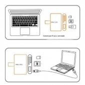 Type C Usb 3.1 Kart Okuyucu Micro Usb Sd Card Reader Çevirici thumbnail 5