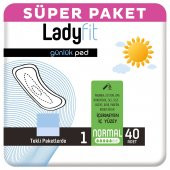 Ladyfit Günlük Ped Normal 40x2 80 Adet thumbnail 1