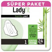 Ladyfit Bambu Normal Ped 24x4 96 Adet thumbnail 3