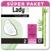 Ladyfit Bambu Uzun Ped 20x3 60 Adet thumbnail 1