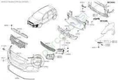 Kia Ceed Ön Tampon İthal  86510A2620 thumbnail 2