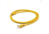 Vcom NP611B-Y-2.0 Cat6 2.0MT Sarı Utp Patch Kablo thumbnail 2