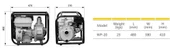 Gardenpro WP-20 Benzinli Su Motoru 2x2 thumbnail 3