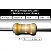 OEM 3.3 R (Ohm) Direnç thumbnail 1