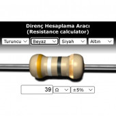 OEM 39 R (Ohm) Direnç thumbnail 1
