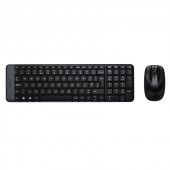 LOGITECH MK220 Q TR SIYAH KABLOSUZ KLAVYE+MOUSE SET thumbnail 1