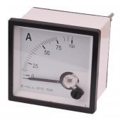 EMG Ampermetre 75-5A 72x72mm 2000V AC 50Hz thumbnail 1
